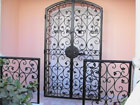 Balcony seen on the garden